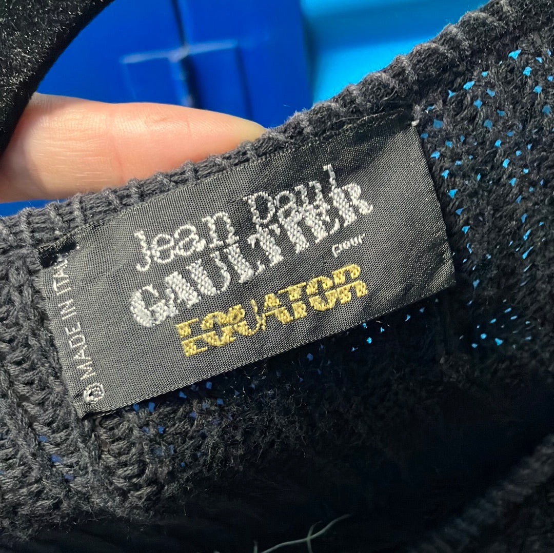 Jean Paul Gaultier 80s Equator Memphis Style Cardigan