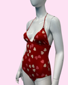 2000’s Chloé Red Hearts Bodysuit