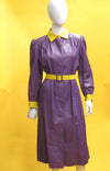1980’s Valentino Two Tone Belted Raincoat