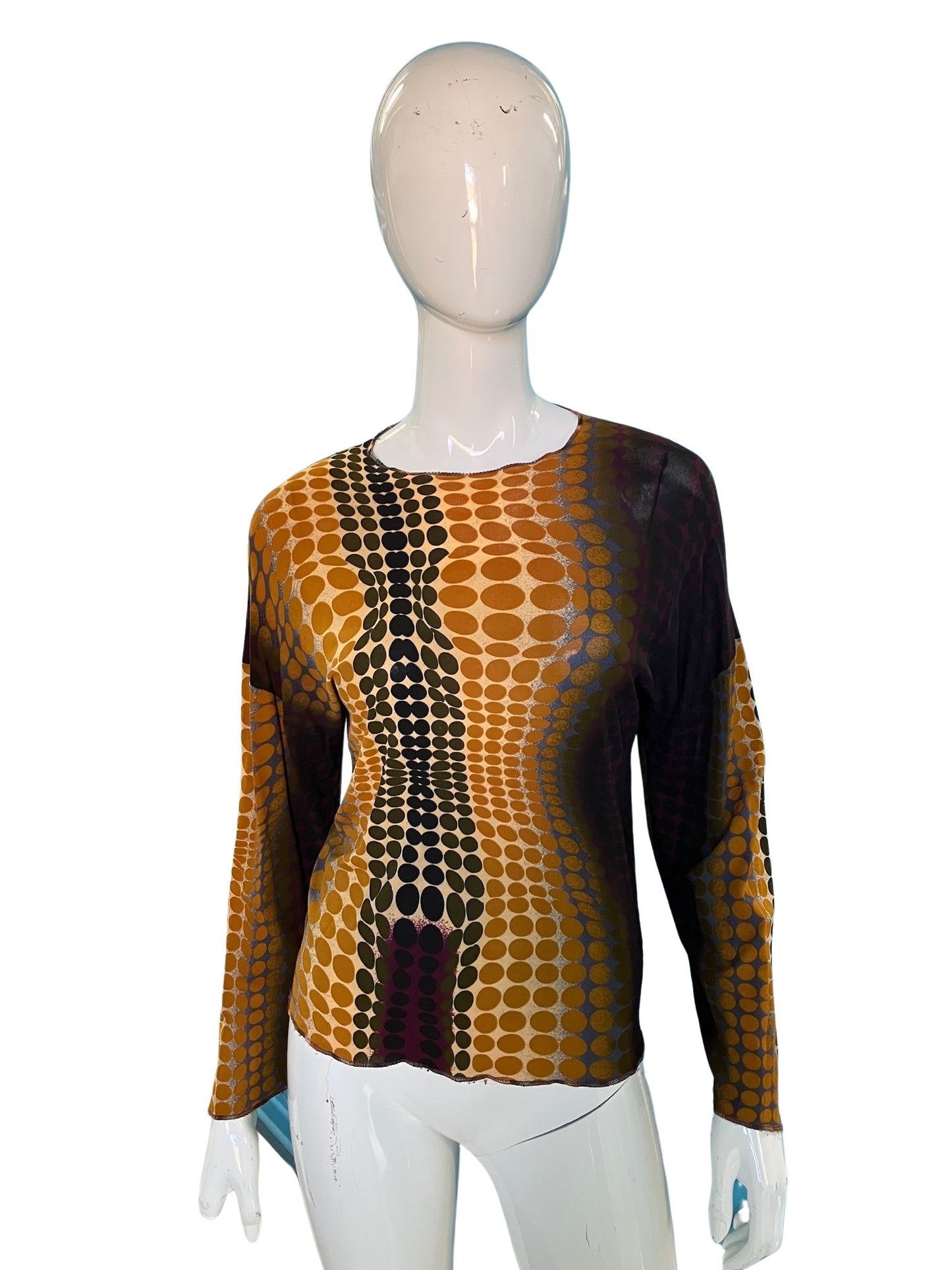 Jean Paul Gaultier Rare AW1995 Cyber Dot