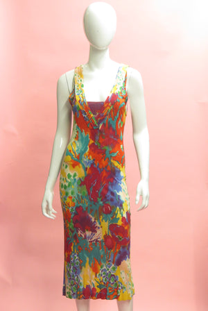 Etro Digital Floral Sheath Dress
