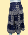 1970’s Pleated Navy Bandana Skirt
