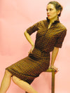 1960’s Vicky Vaughn Polka Dot Cotton Skirt Set