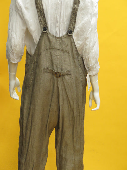 Shack x J. Morgan Puett Linen Overalls