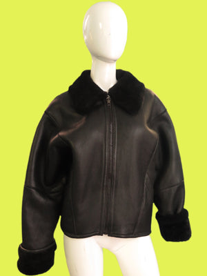 1990’s Geoffrey Beene Shearling Jacket