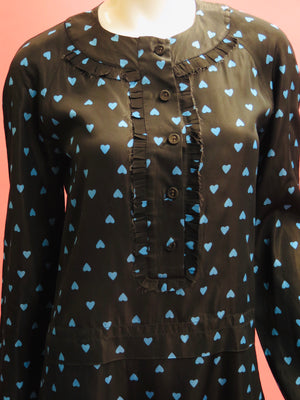 Marni 2011 Hearts Print Tunic Dress