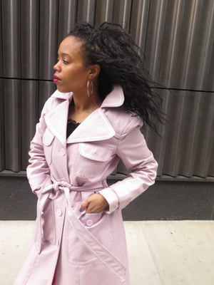 Marc Jacobs Lavender Trench Coat