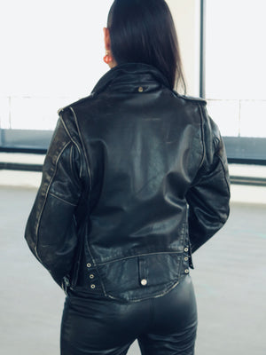 1980’s Schott Perfecto Leather Motorcycle Jacket