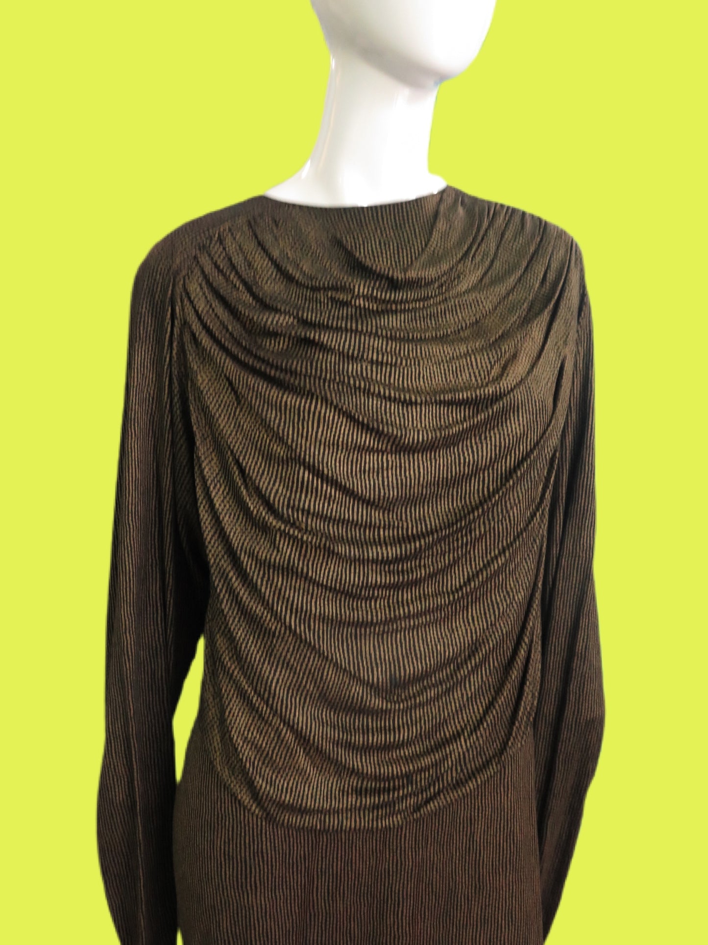 1970’a Missoni Silk Jersey Drape Goddess Dress