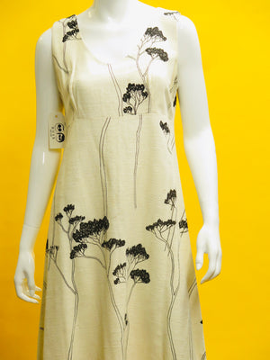1970’s Kaisu Heikkila Empire waist Maxi Dress Finland