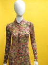 Missoni Floral Jersey Fitted Tunic Dress