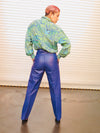80’s Blueberry Soft Leather Pants