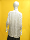 Issey Miyake Pleats Please Long Crinkle Button Down