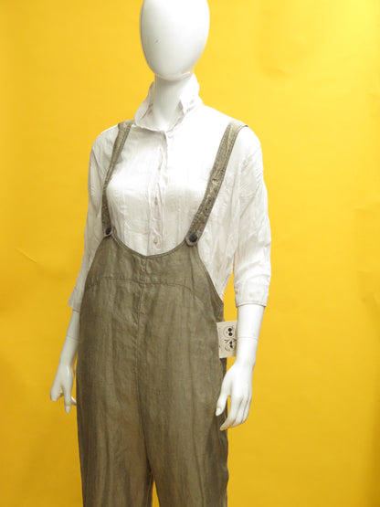 Shack x J. Morgan Puett Linen Overalls