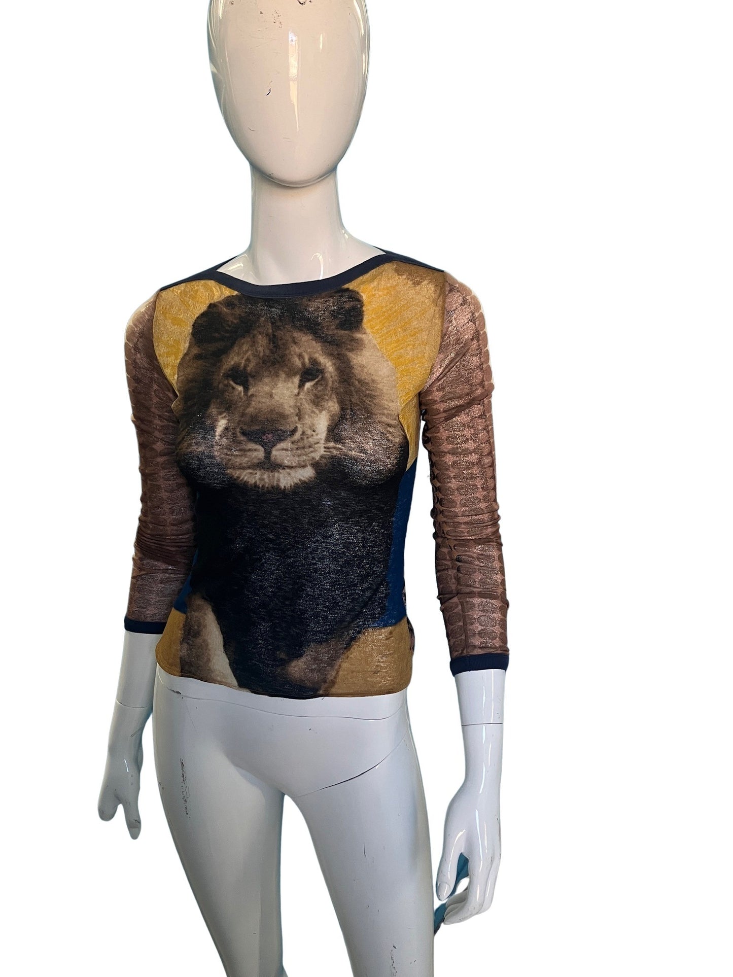 Jean Paul Gaultier SS96 Cyberbaba Lion top