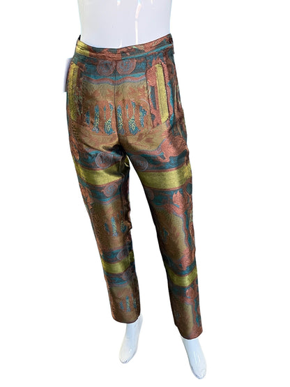 Jean Paul Gaultier rare A/W 1994 Dragon Jacquard Pants