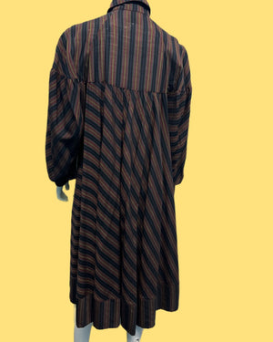 1970s Archival Kenzo Striped Tunic Dress
