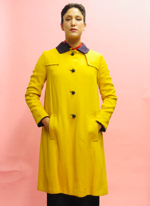 1960’s light Wool Yellow Submarine Coat