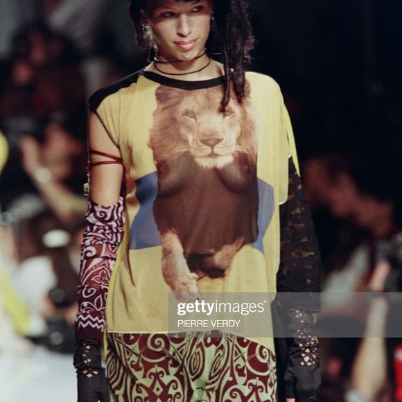 Jean Paul Gaultier SS96 Cyberbaba Lion top