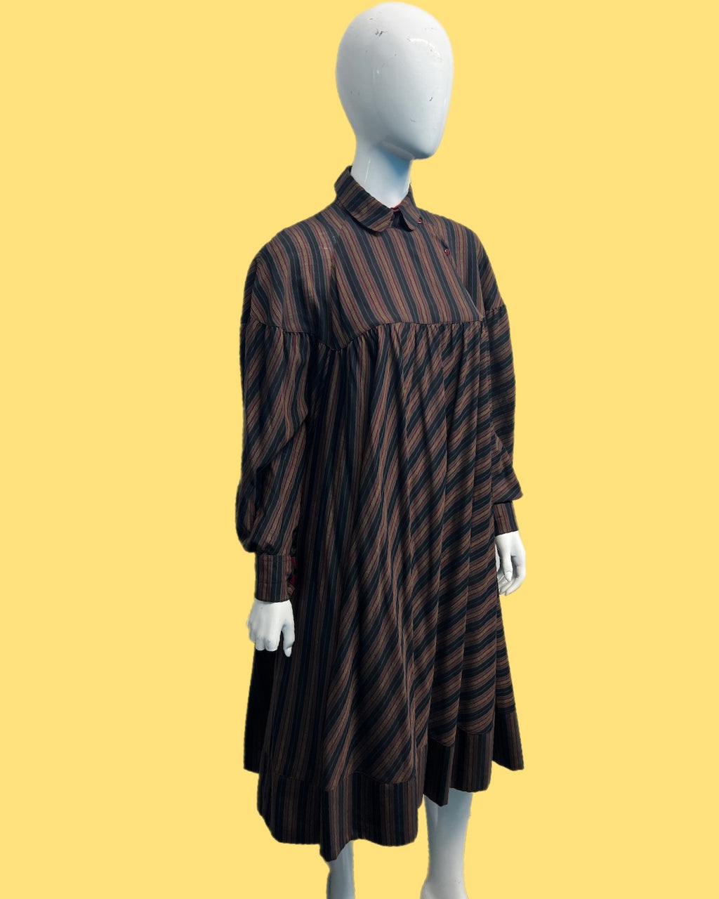 1970s Archival Kenzo Striped Tunic Dress