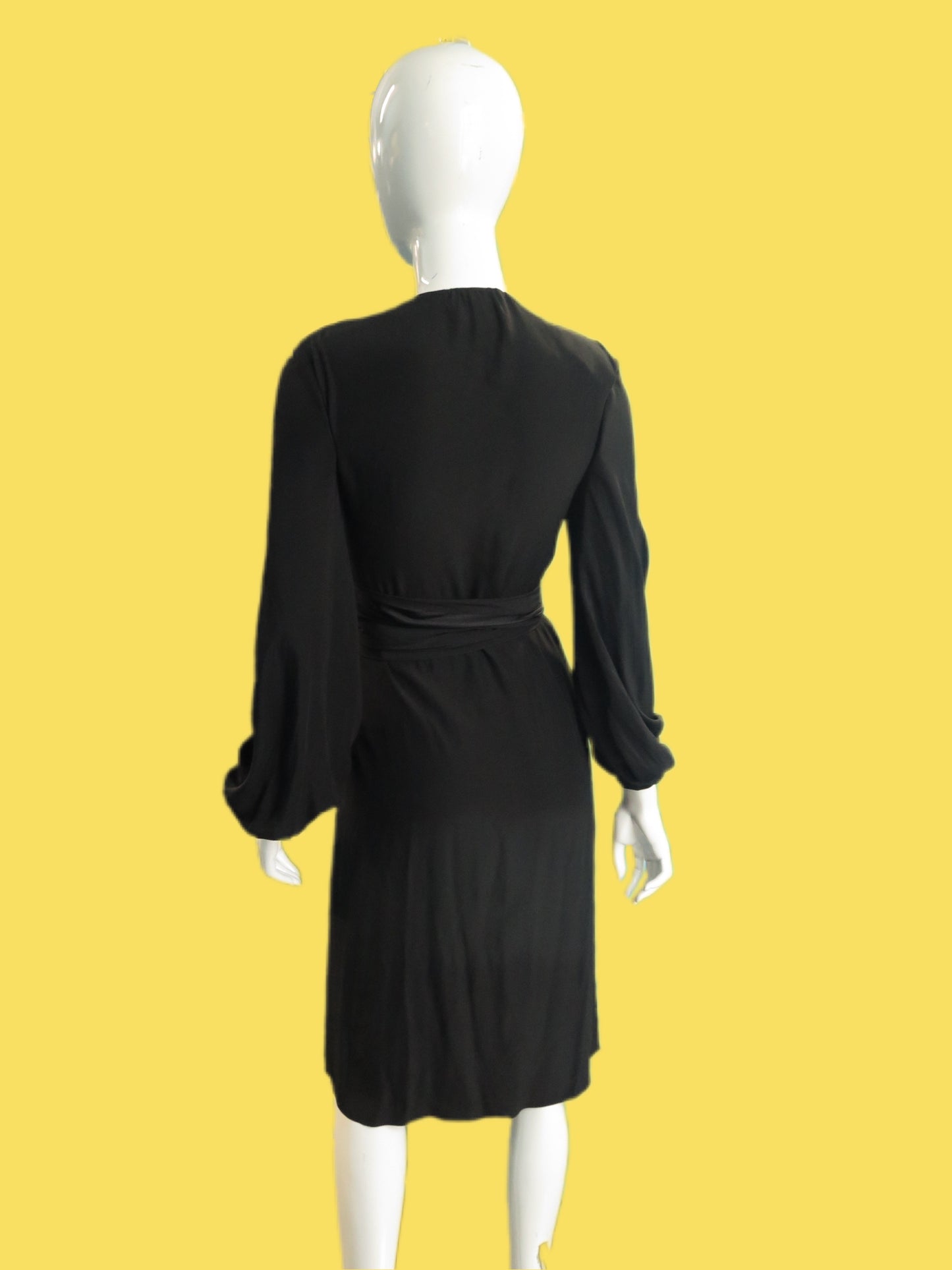 1970’s Bill Blass Silk Wrap Dress