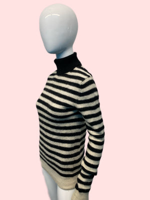 Junya Watanabe x Comme Des Garçons 2003 Striped Wool Turtleneck