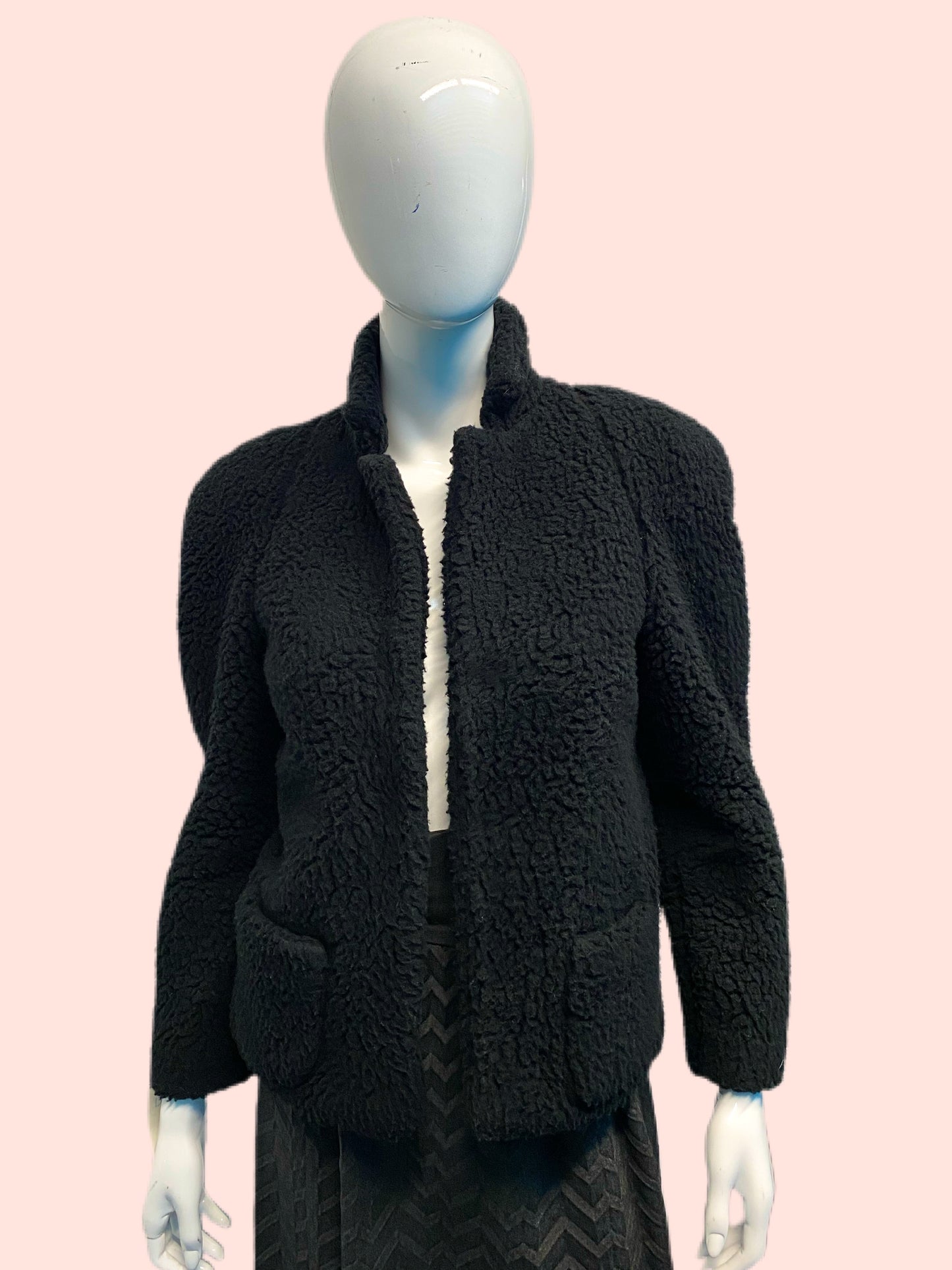 1980’s Jean Charles Brousseau Teddy Bear Fleece Blazer