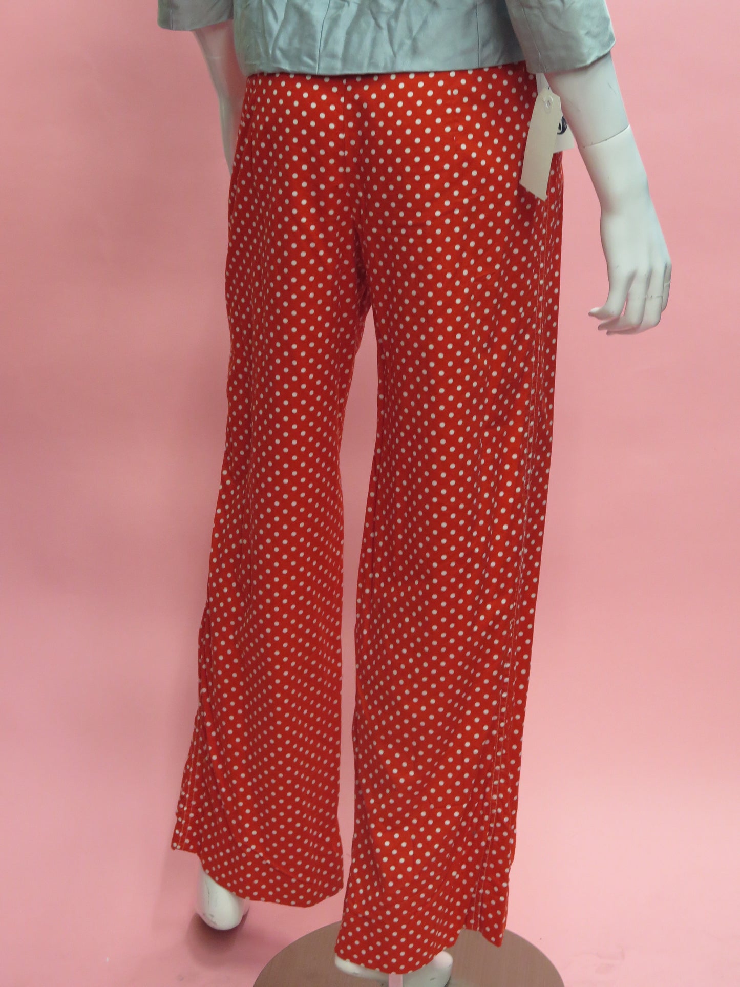 1970’s Geoffrey Beene Polka Dot Wide Leg Pants